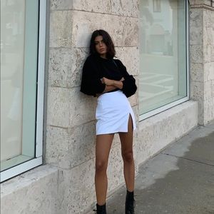 Princess Polly White Mini Skirt